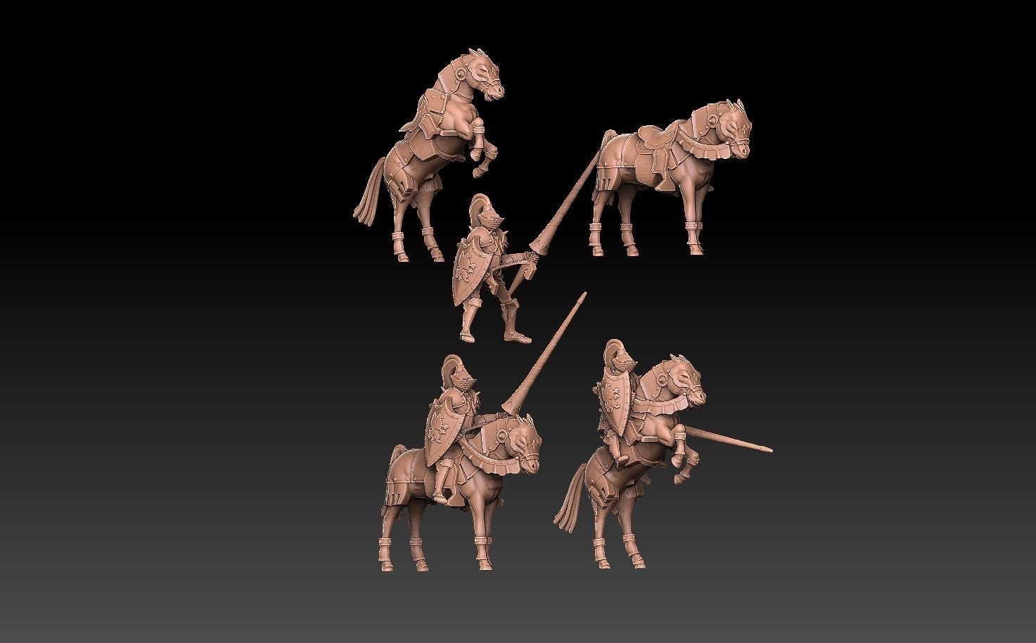 Heroes of Might and Magic 3 Champion 3D print model_3