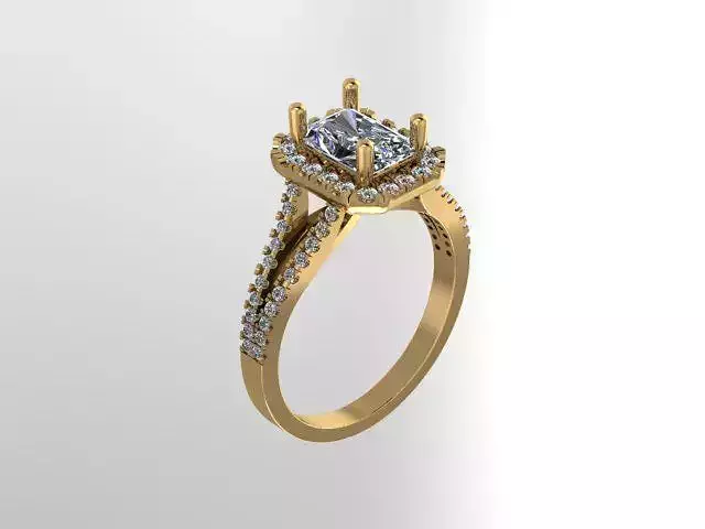 Fashion Engagement  Ring 