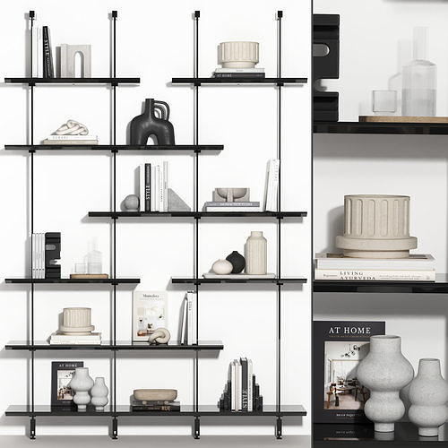 Rack 02 - Decor 34 3D model