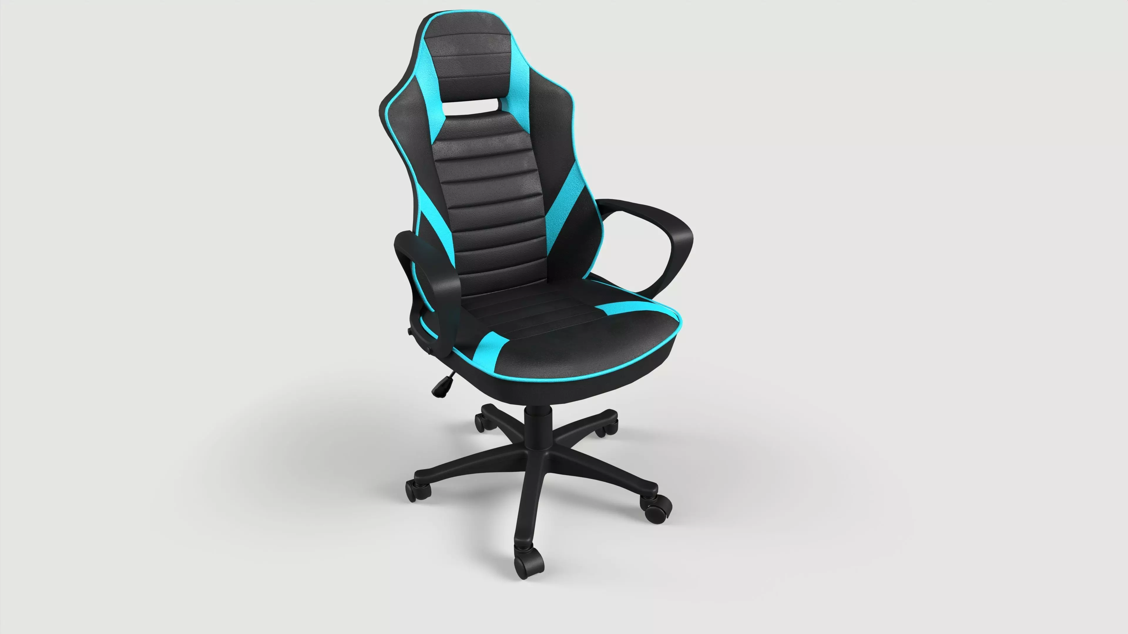 Gaming Chair 3D model_0