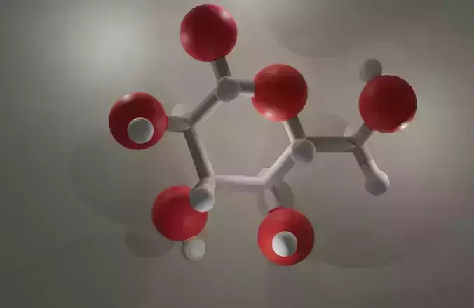 Glucose molecule Free 3D model