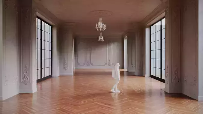 Empty room - corona settings