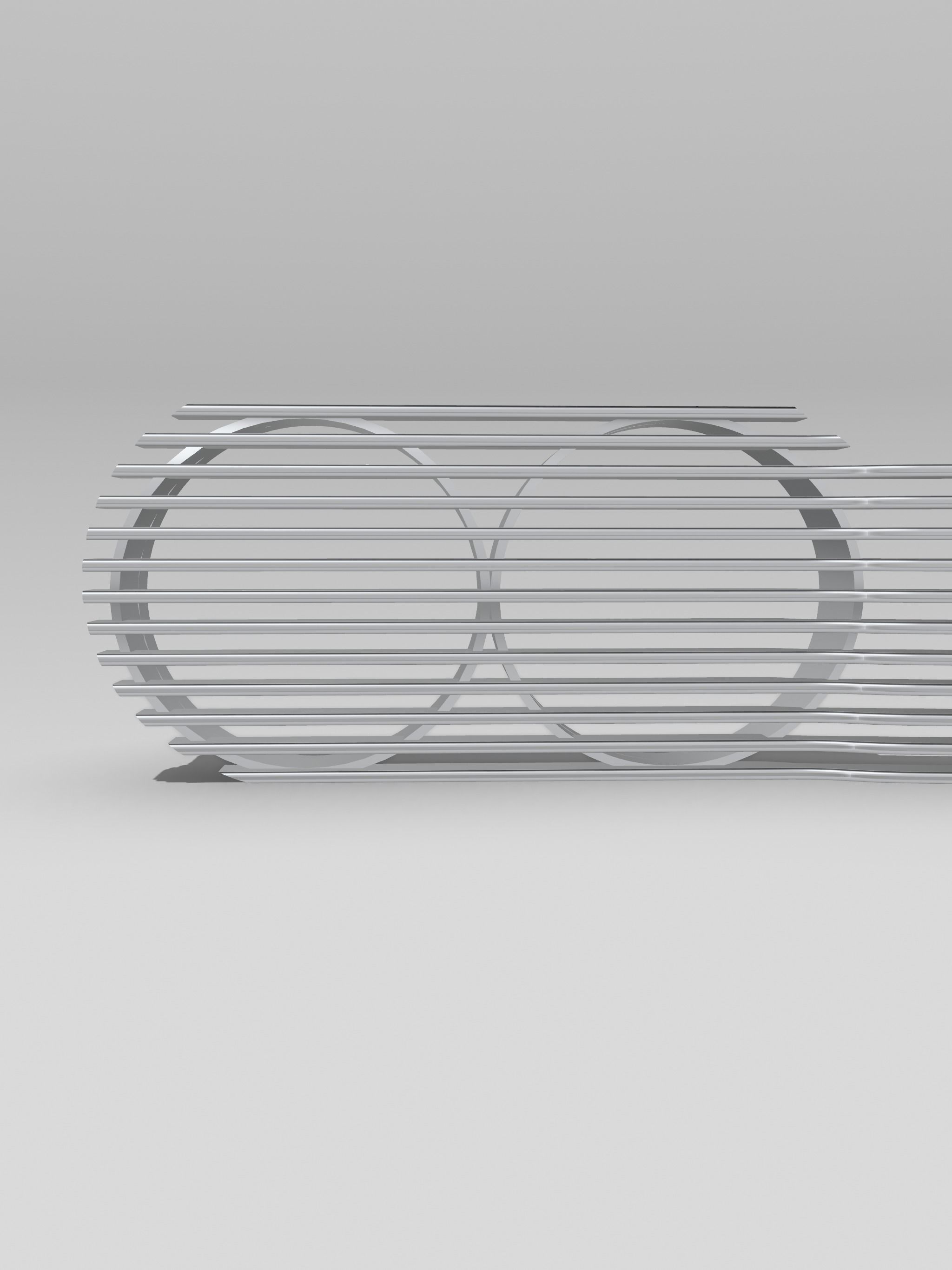 1964 Impala Ghost Grille x4 options scale models or RC 3D print model_9