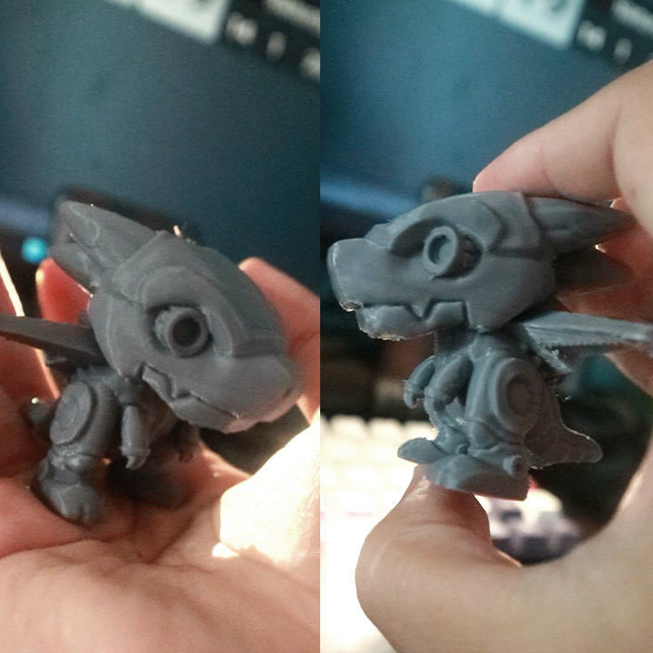 Dino Jetpack Toy 3D print model_1