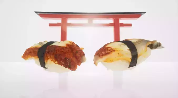 Nigiri Sushi Realistic Set