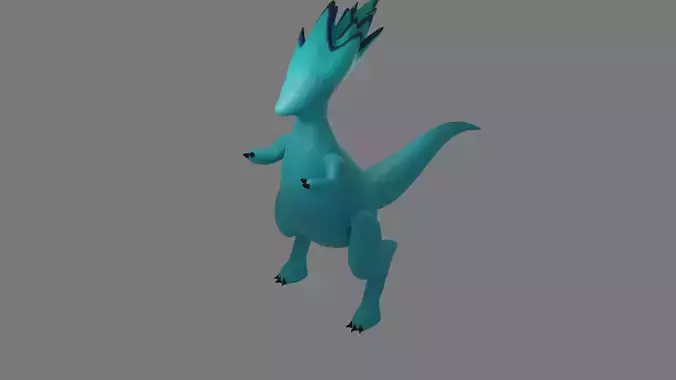 simple dragon model
