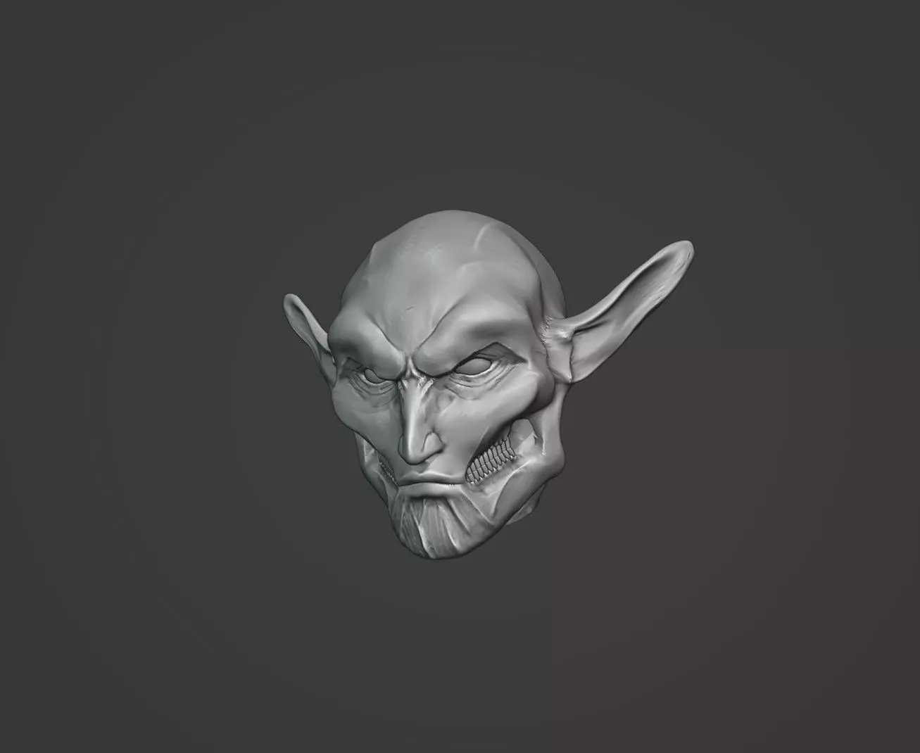 Attack on Titan Eren Head 3D print model_0