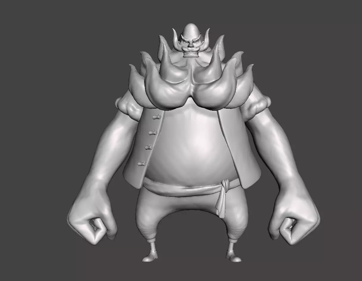 Don Chinjao -angry mode 3D Model 3D print model_0