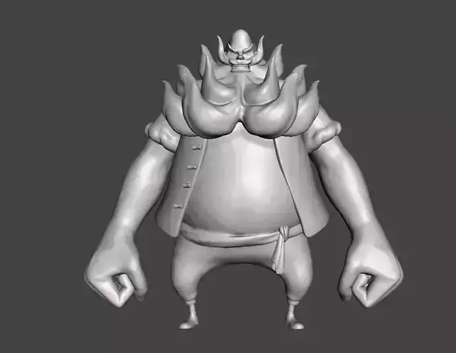 Don Chinjao -angry mode 3D Model