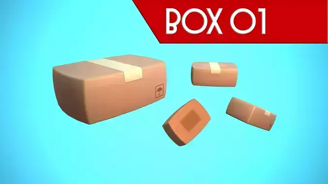 BOX 01 CARTOON STYLIZED
