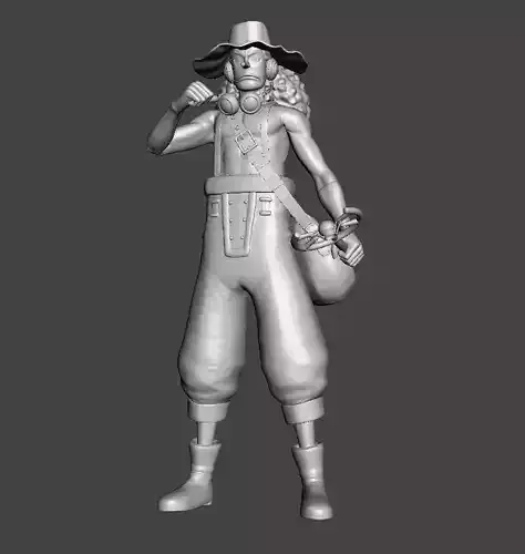 Usopp 3d2y 3D Model