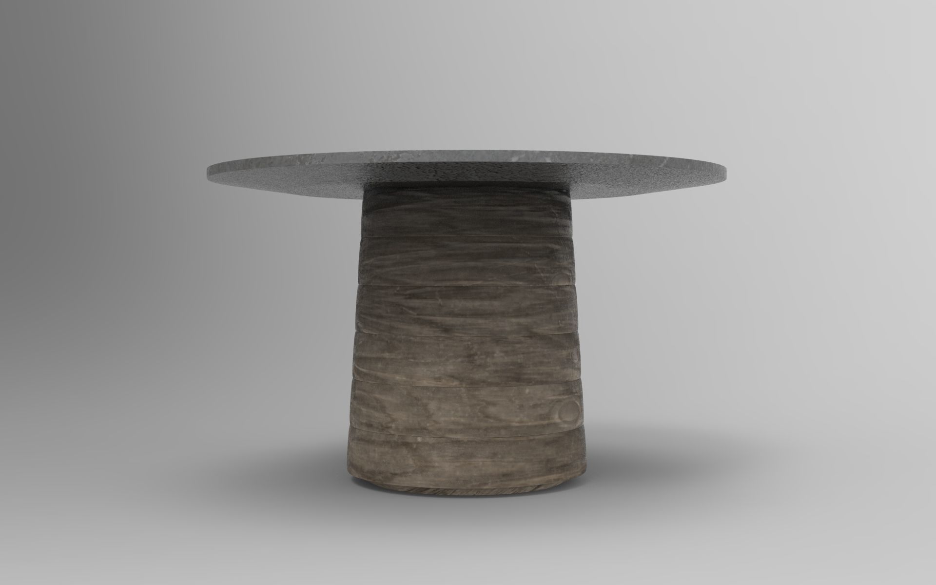 Lasto Coffee Table Low-poly 3D model_1