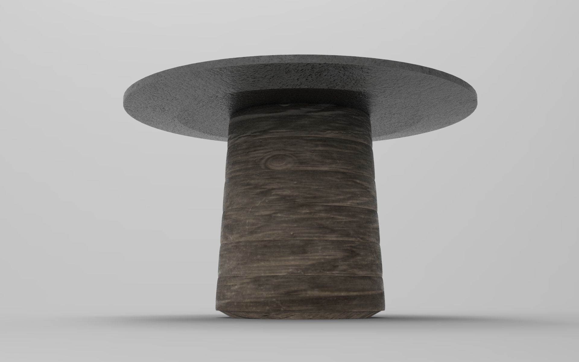 Lasto Coffee Table Low-poly 3D model_4