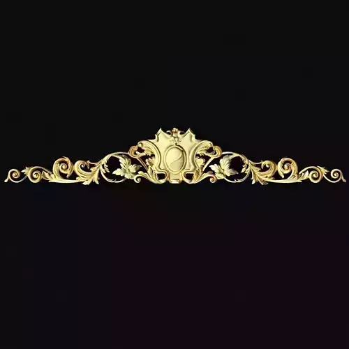 Central decor ornament for furniture