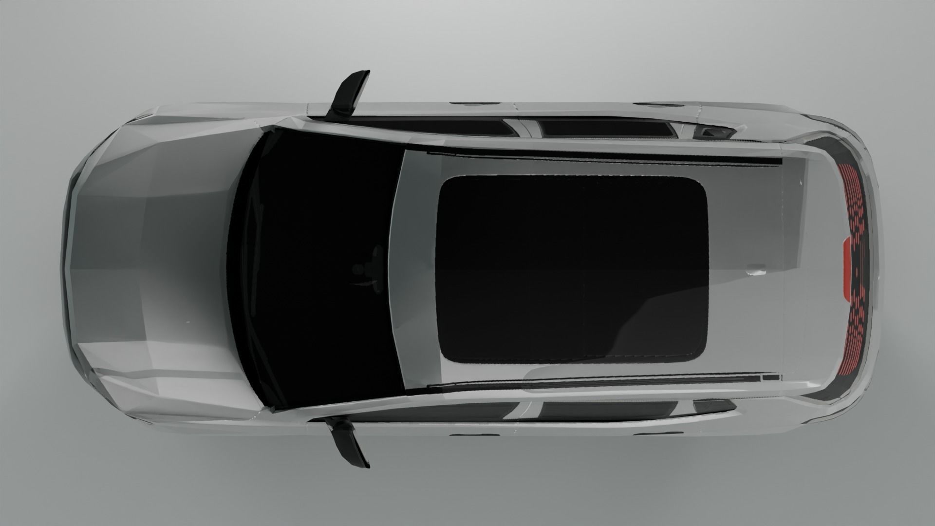 3D Low Poly - Jeep Compass model Low-poly 3D model_4