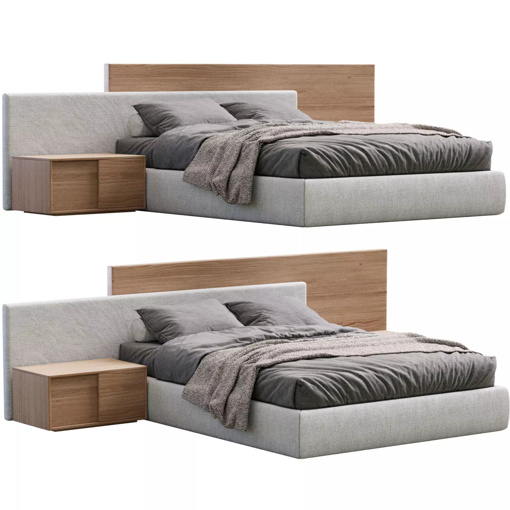 Mylove Bed By Jesse 3D model_0