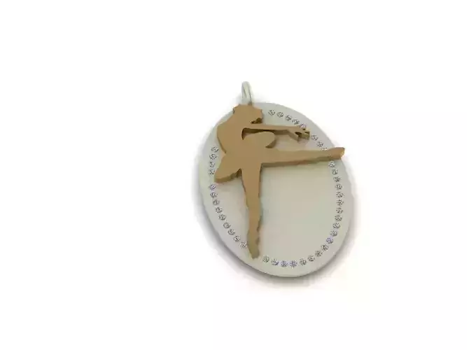 ballerina pendant