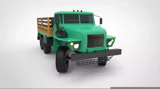 Truck Ural-4320 3D model