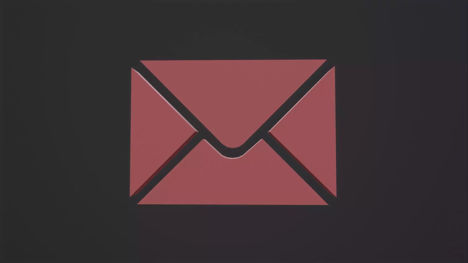 Web Icon Mail 3D Model Low-poly 3D model_0