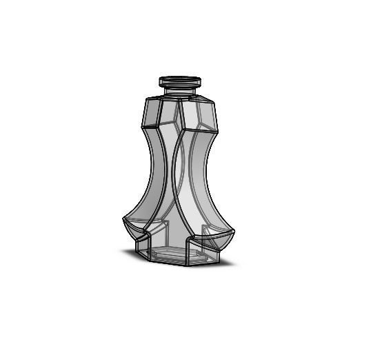 3d model of perfume bottle 3D model_4