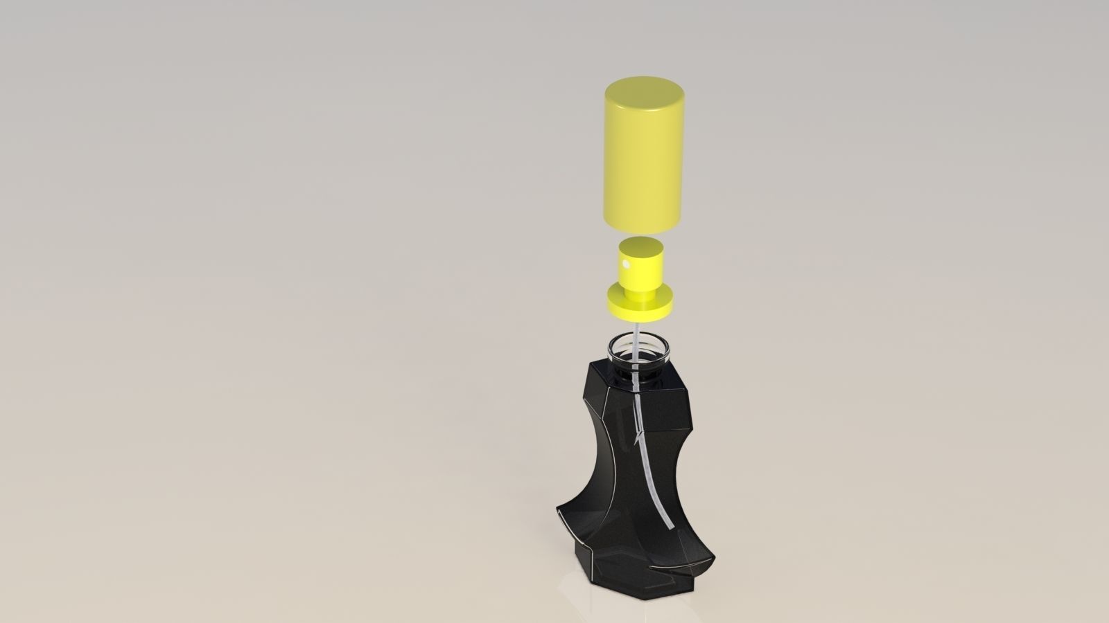 3d model of perfume bottle 3D model_1