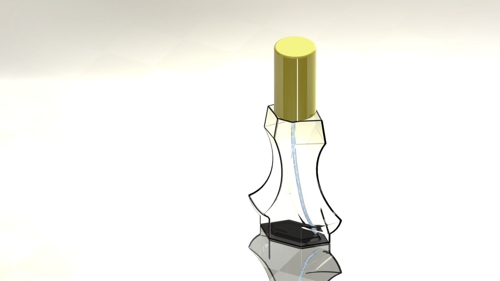 3d model of perfume bottle 3D model_2