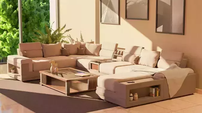 Living room interior design