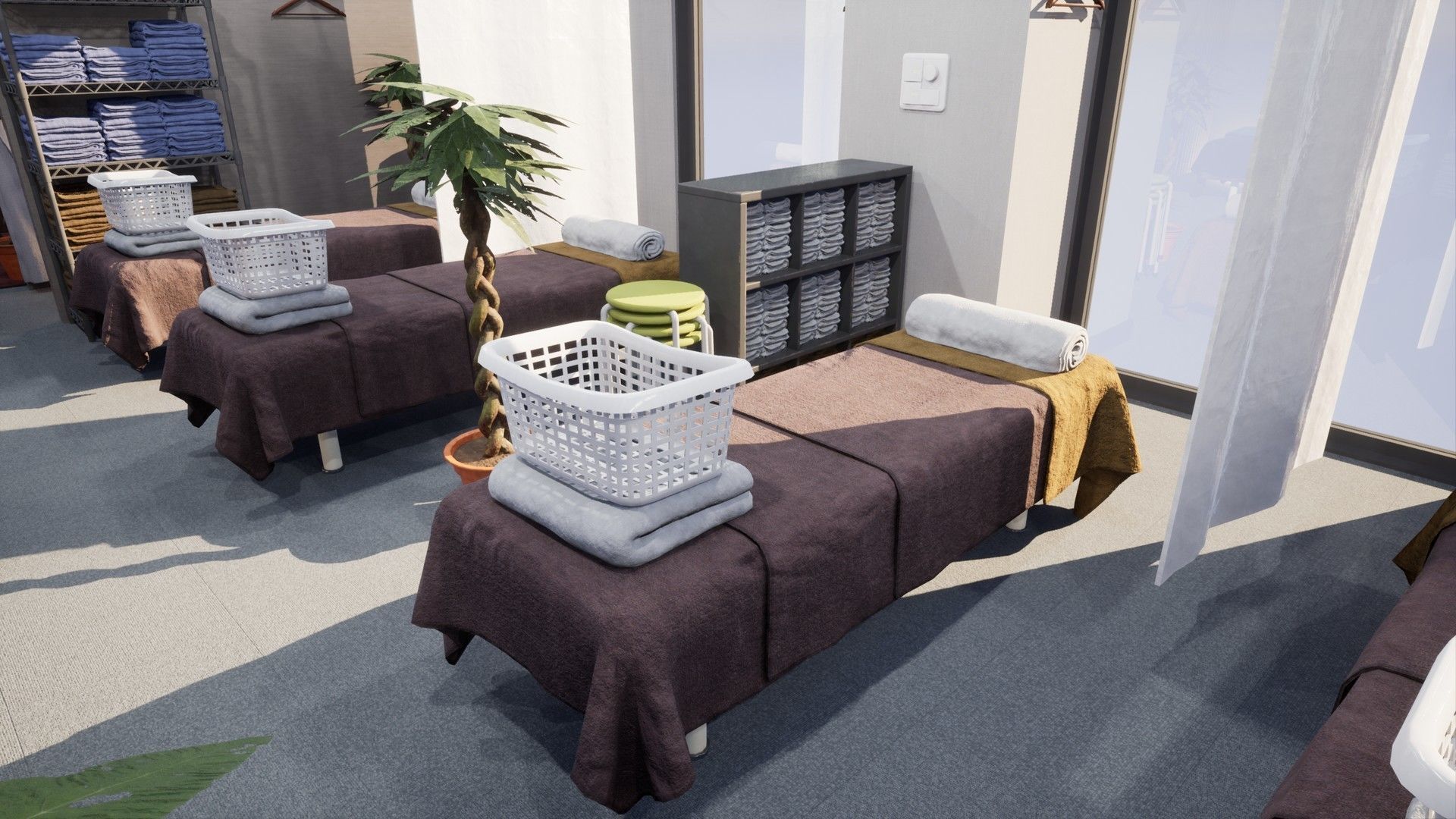 Japanese Massage Parlor - For Games and Animations Low-poly 3D model_3