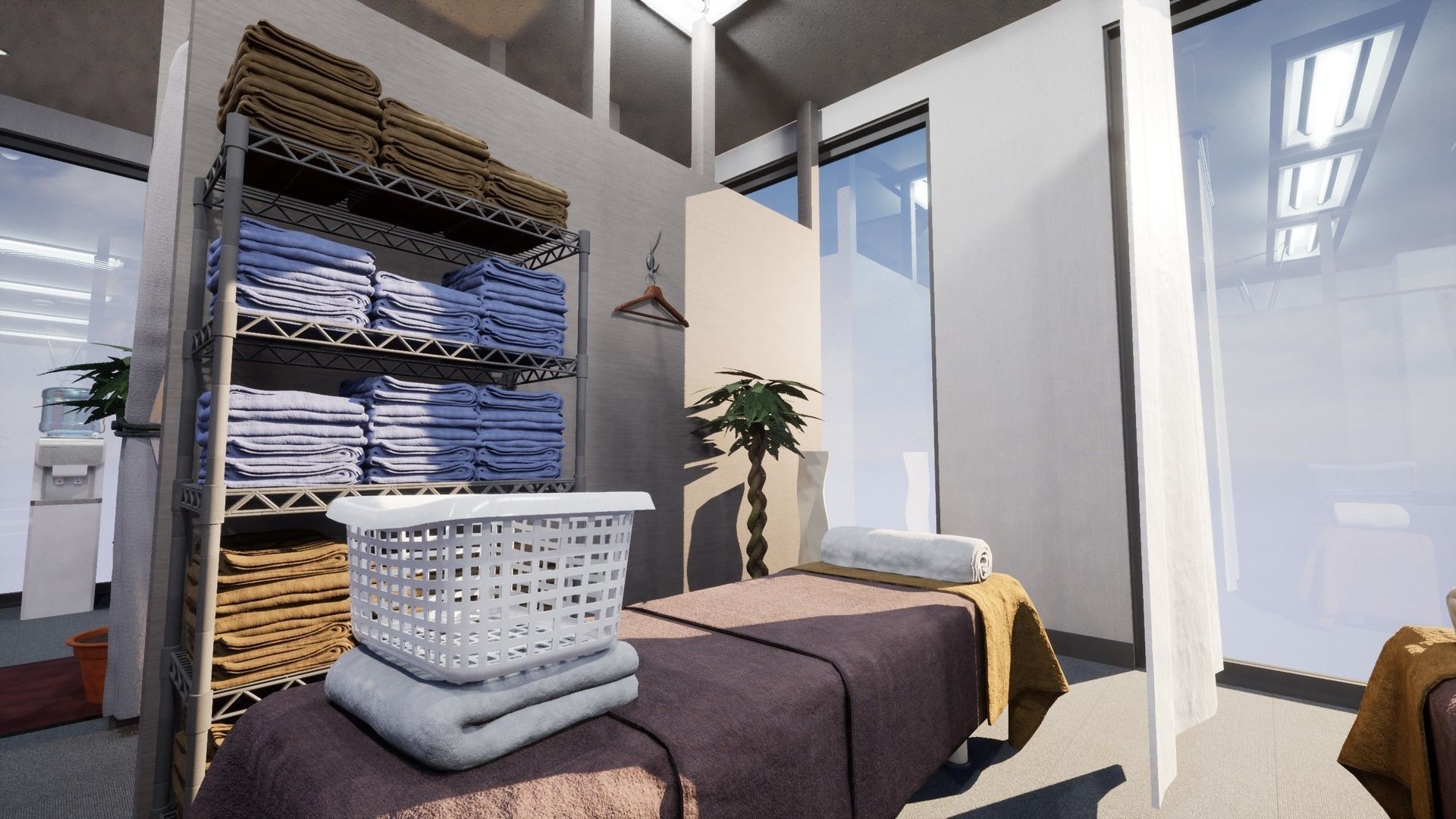 Japanese Massage Parlor - For Games and Animations Low-poly 3D model_8