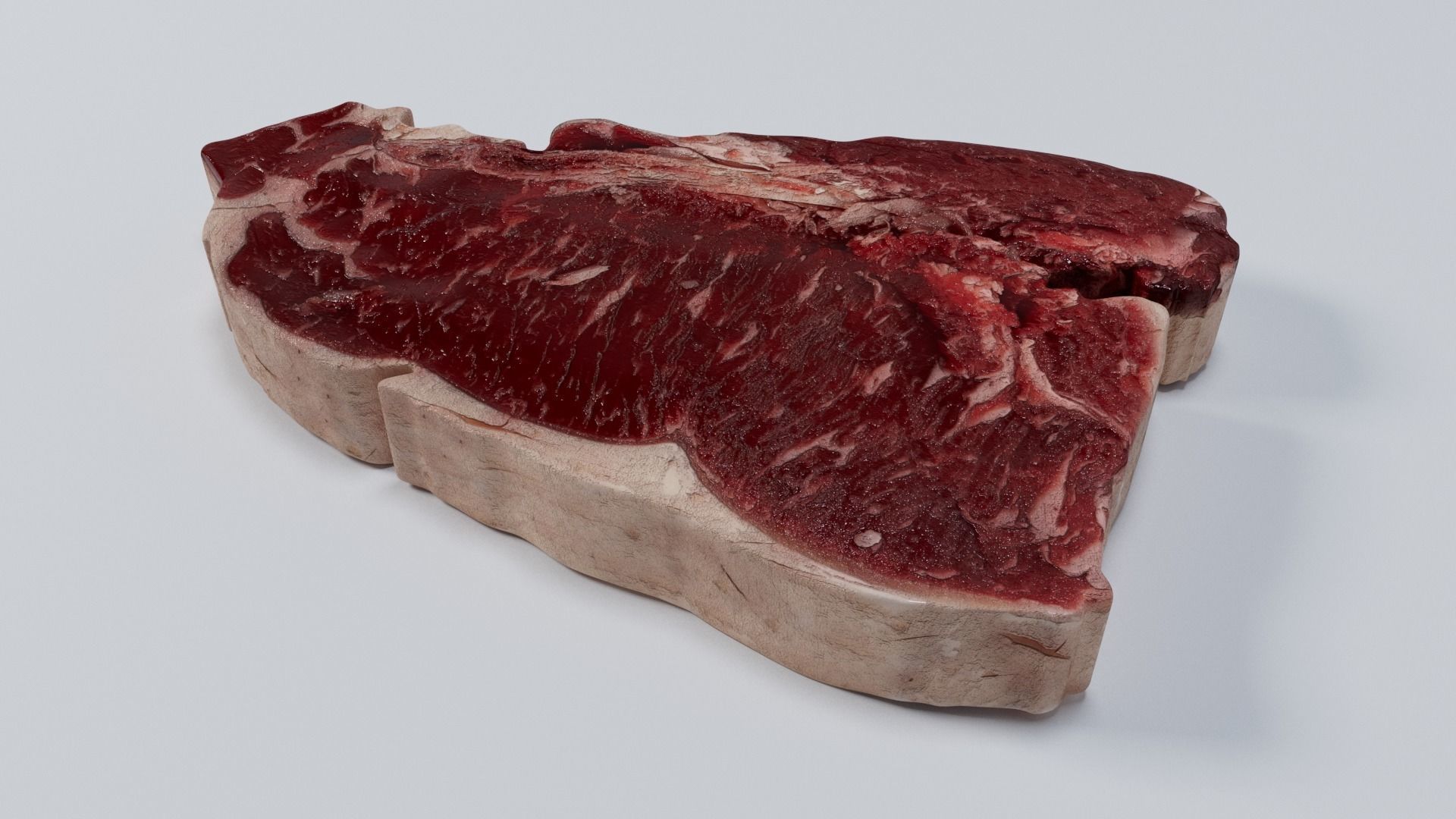 Raw Beef Steak 3D model_4