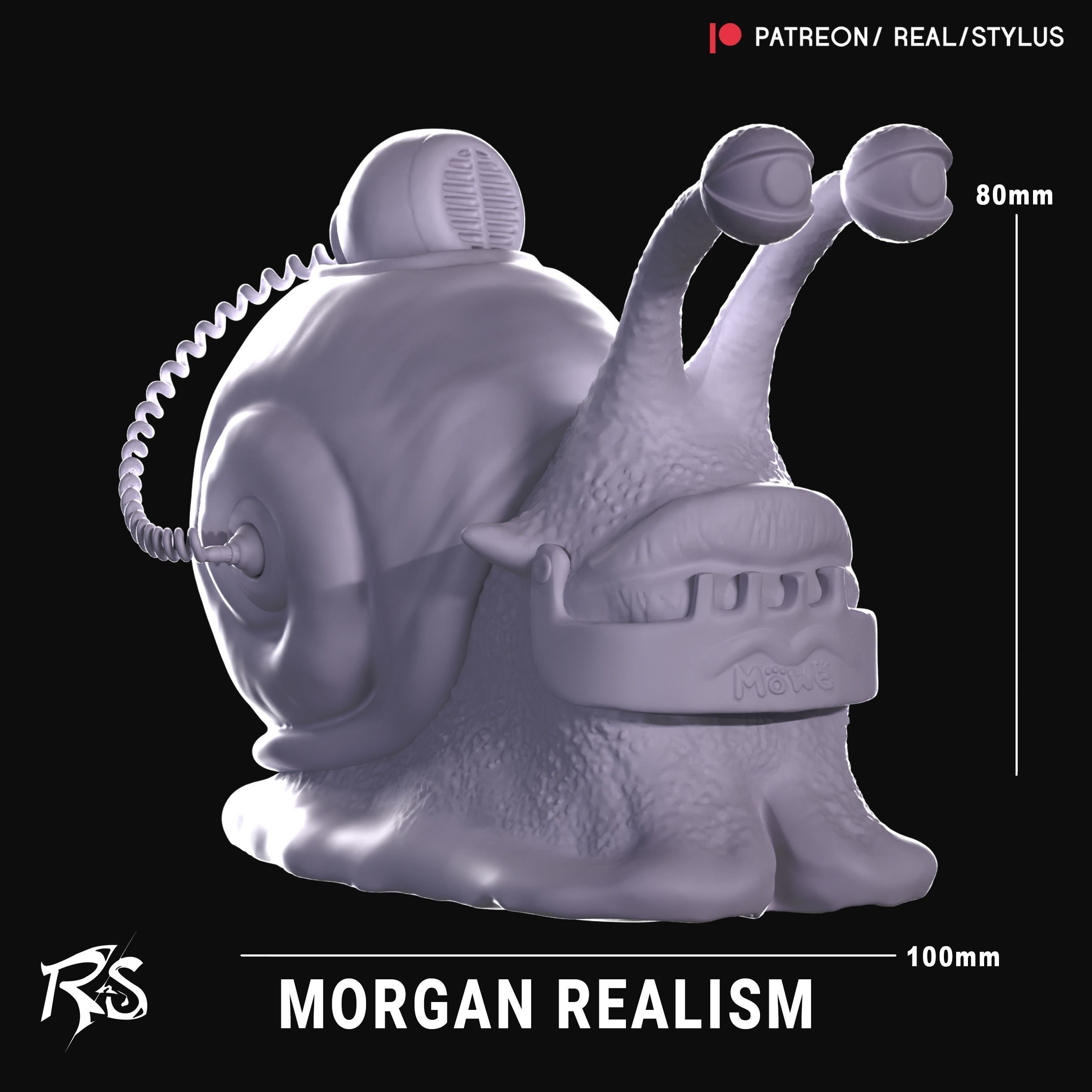 Den Den Mushi - 3D Print - One Piece free 3D model 3D printable | CGTrader