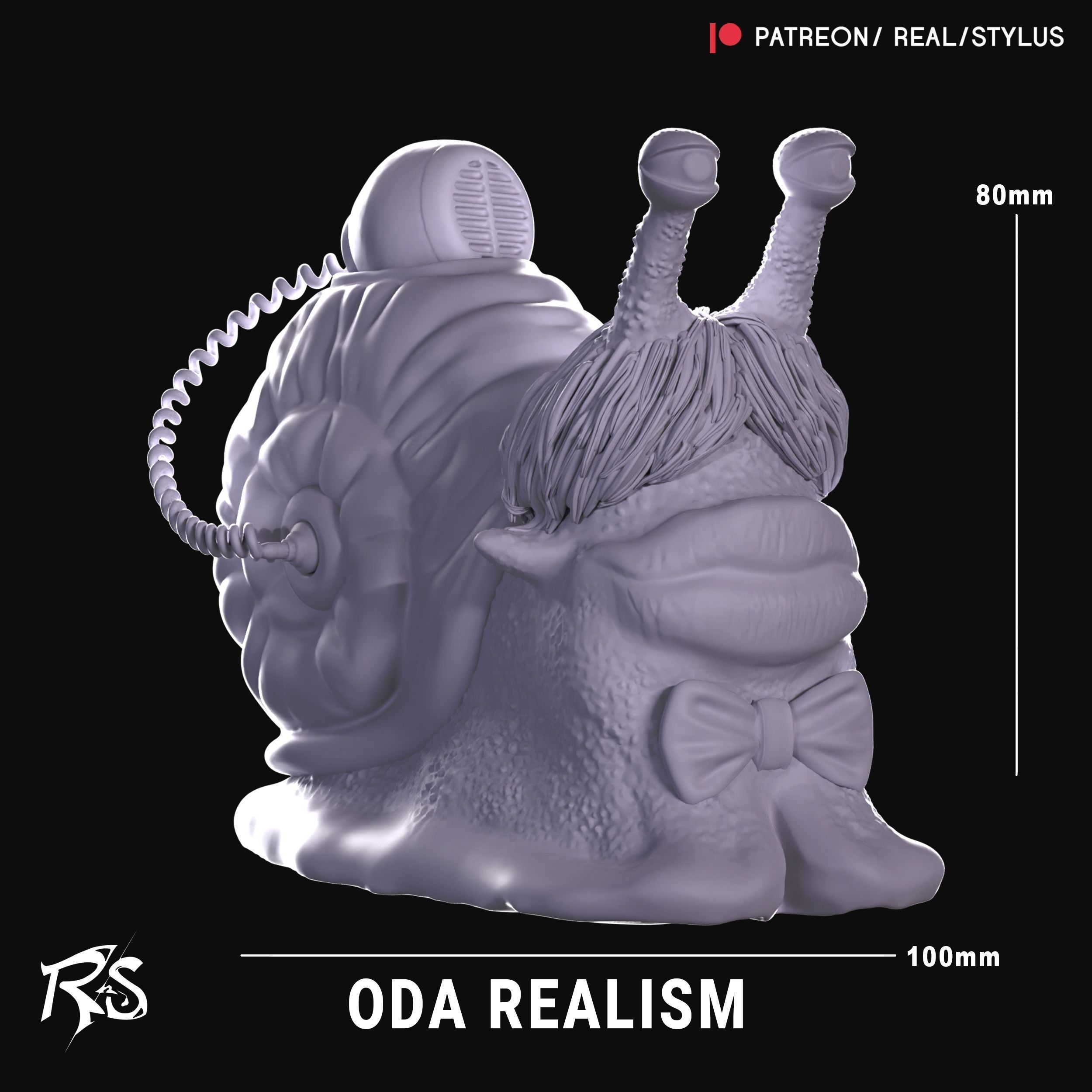 Den Den Mushi - ODA and GARP - 3D Print - One Piece 3D model 3D ...