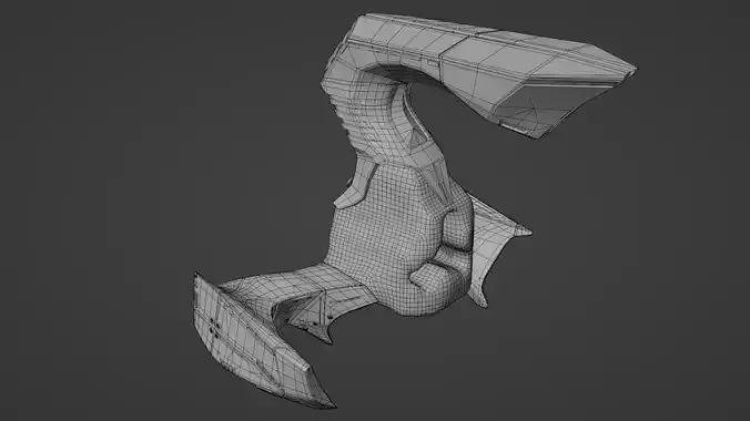 Star Trek Gorn Hunter Starship