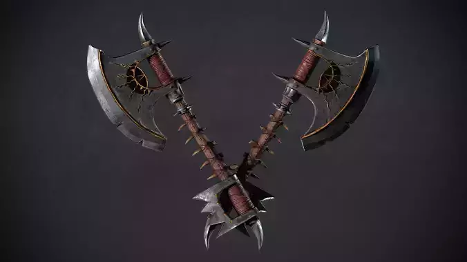 Medieval Fantasy Axe