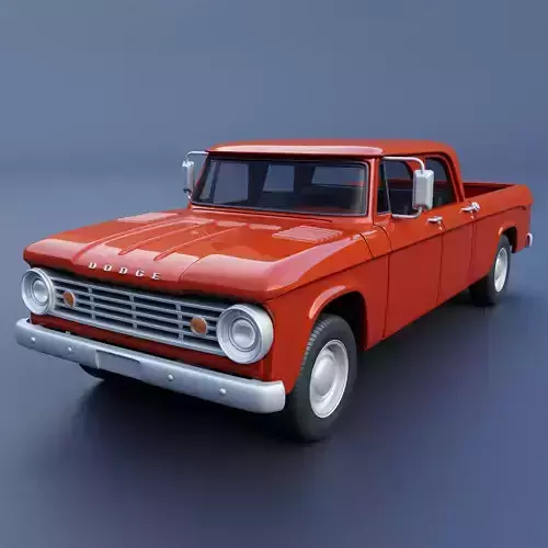 Dodge D200 1967 3D print model