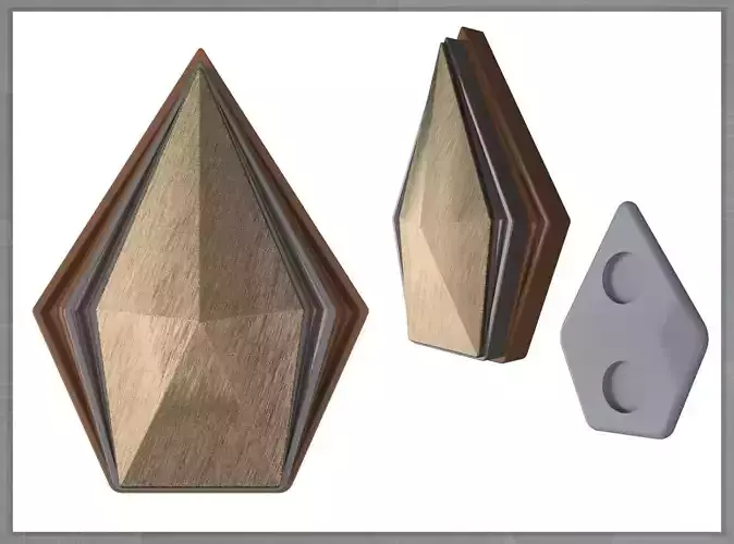 United Earth Fleet Badge 3D print model
