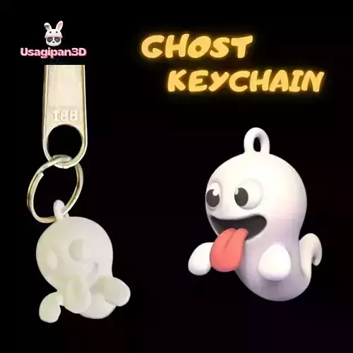 Ghost Keychain