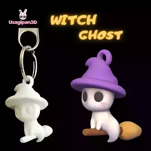 Witch Ghost 3D print model