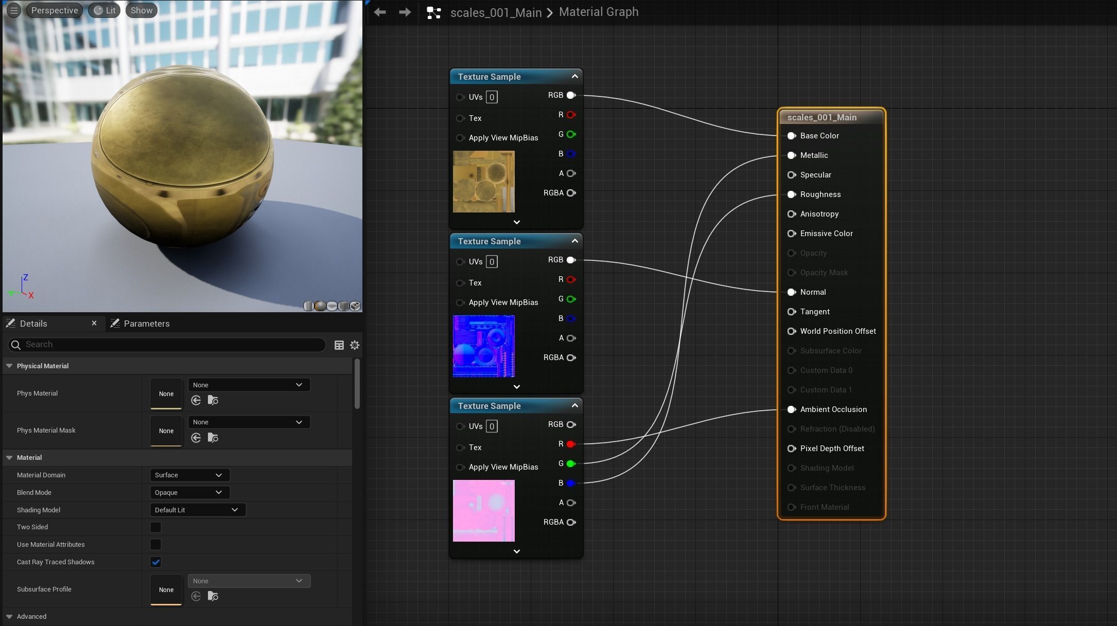 Stylized Alchemy Scales Low-poly 3D model_15