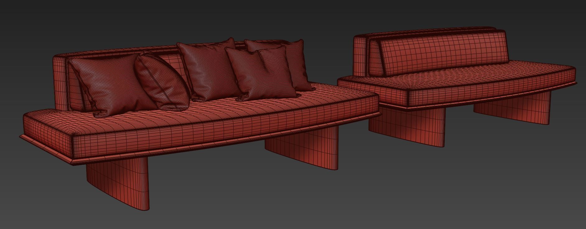 Paul Sofa by Pierre Yovanovitch 3D model_10