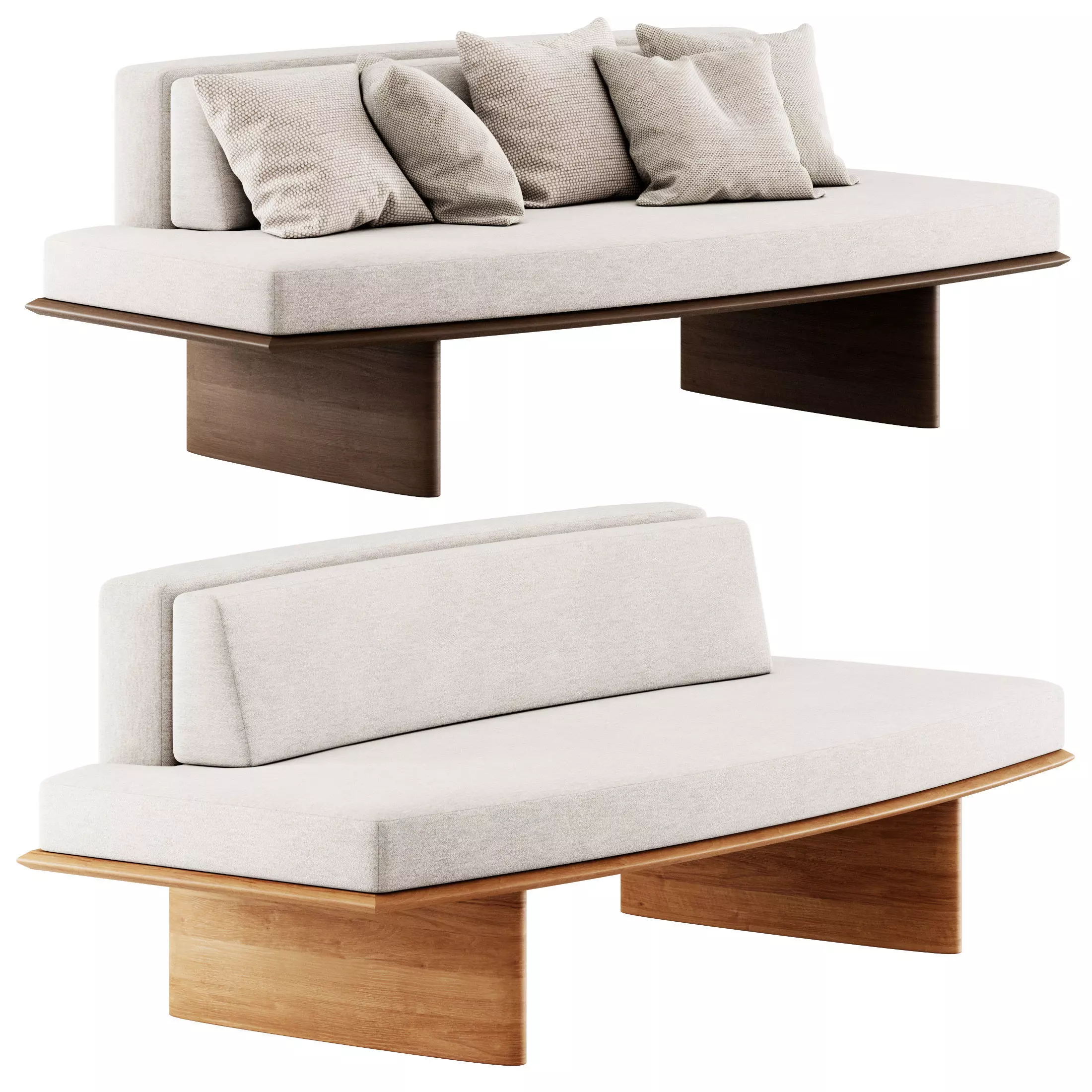 Paul Sofa by Pierre Yovanovitch 3D model_0