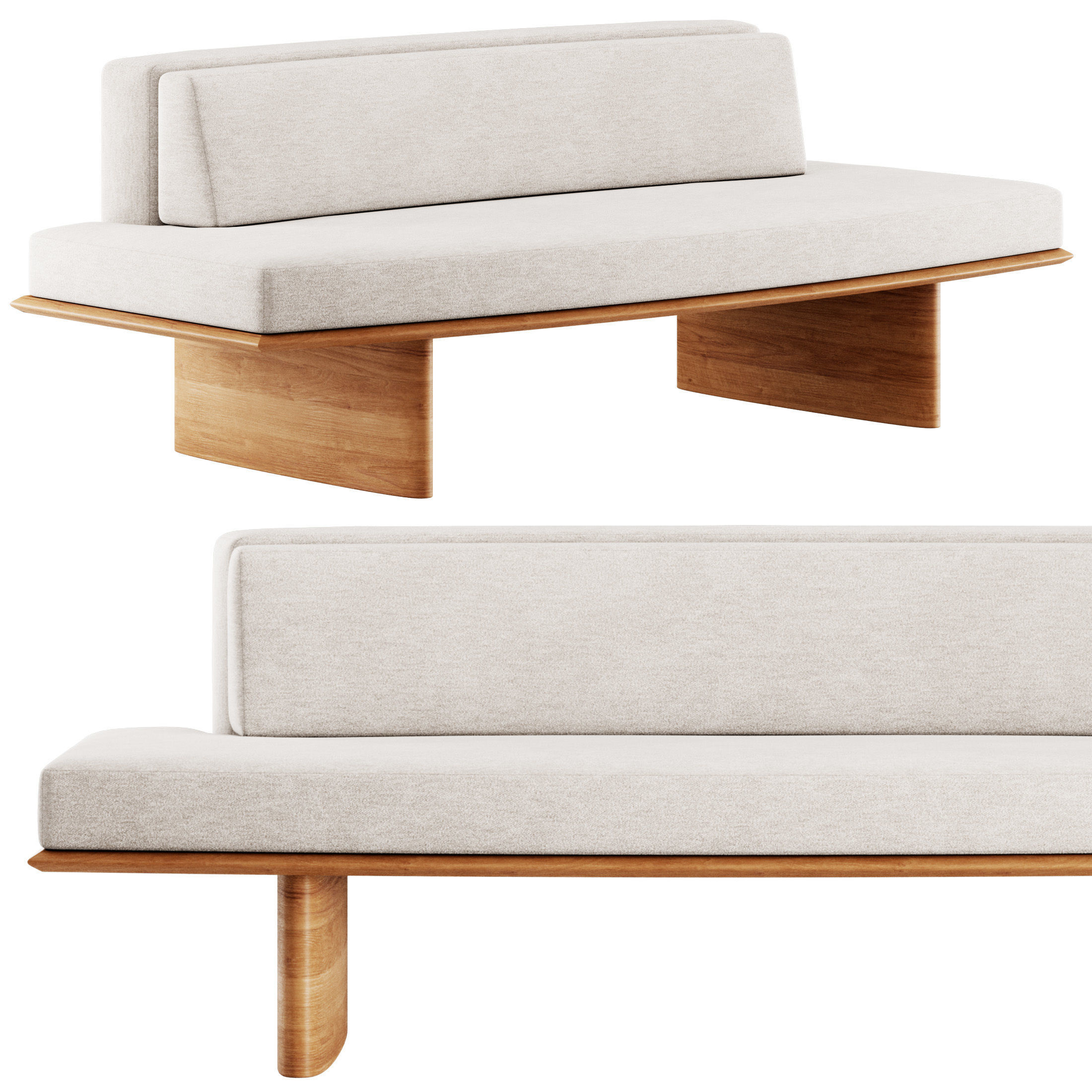 Paul Sofa by Pierre Yovanovitch 3D model_2