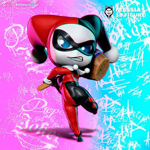 Chibi Harley Quinn 3D print model