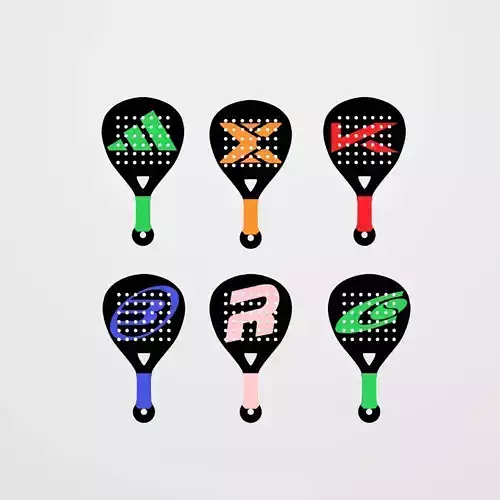 Raquetas Padel Paleta 3D print model