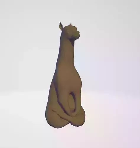 Meditating Llama