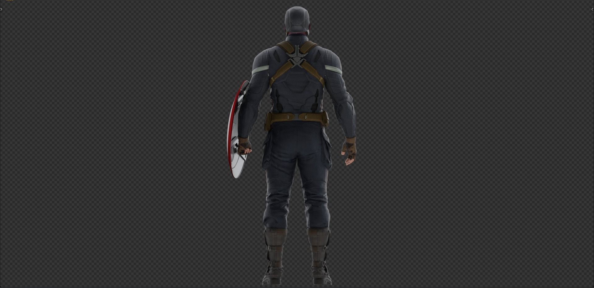 Captain America Steve Rogers from CA and the Winter Soldier 3D model_15
