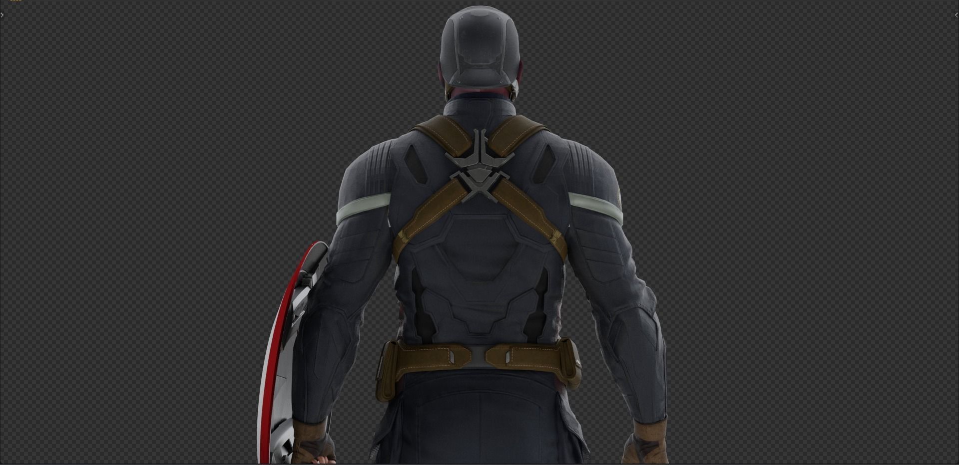 Captain America Steve Rogers from CA and the Winter Soldier 3D model_7