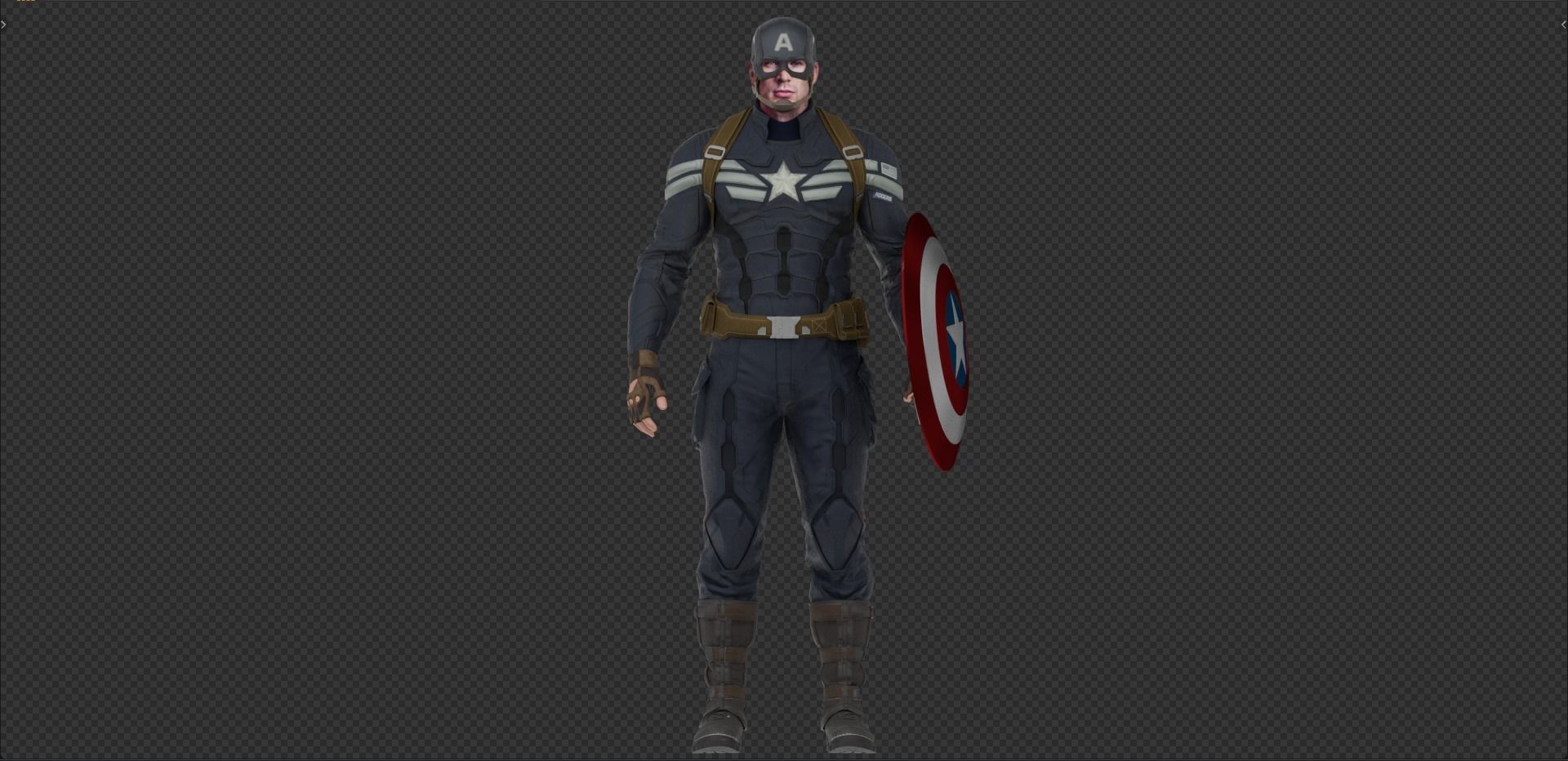 Captain America Steve Rogers from CA and the Winter Soldier 3D model_13