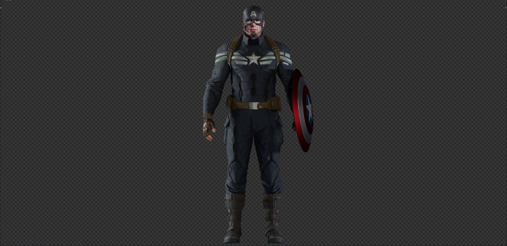 Captain America Steve Rogers from CA and the Winter Soldier 3D model_12