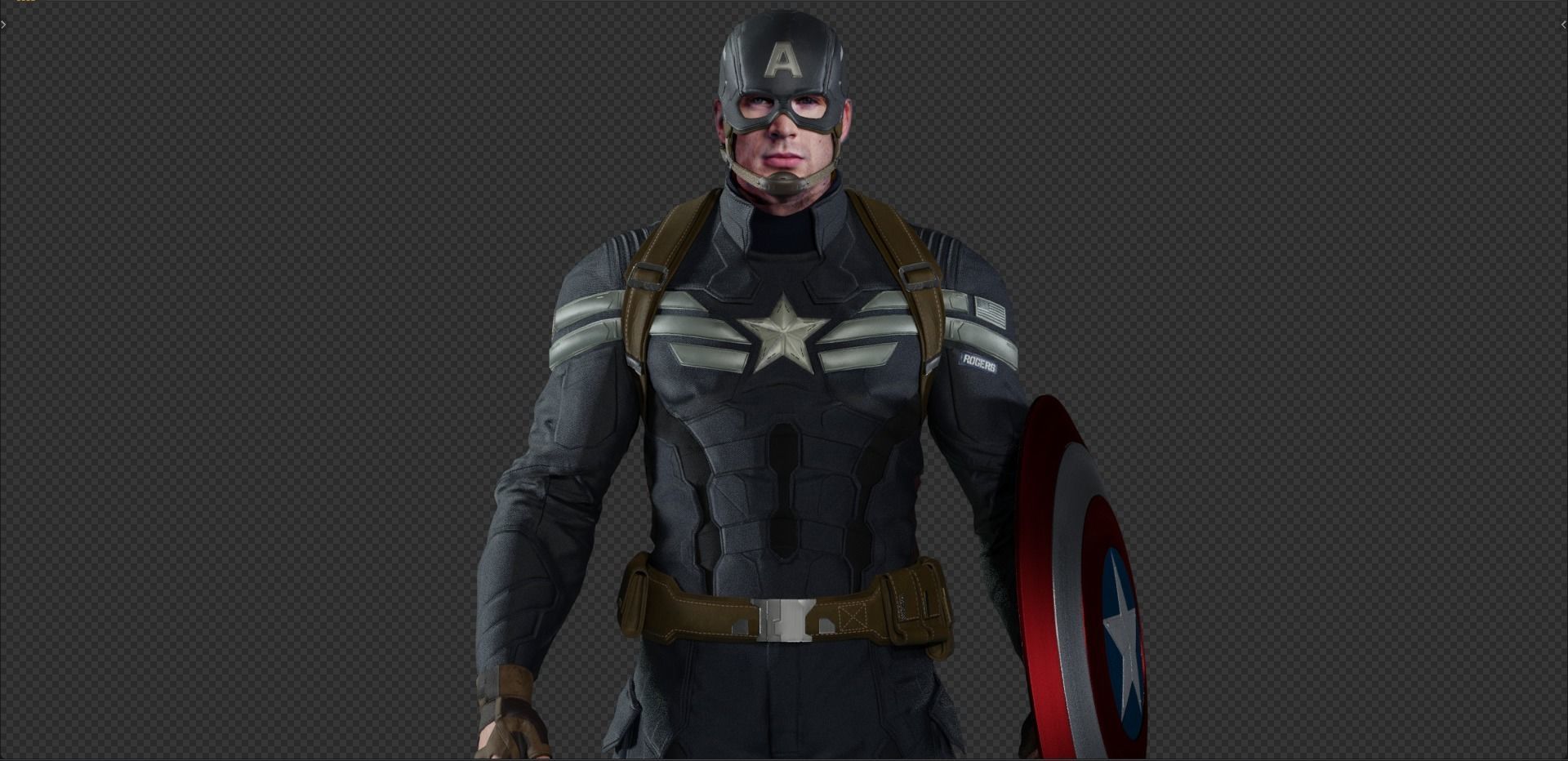 Captain America Steve Rogers from CA and the Winter Soldier 3D model_5